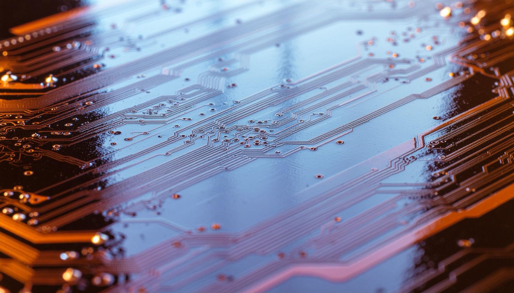 Close-up of a circuit board repaired by MDL Consulting in Summit County, Colorado